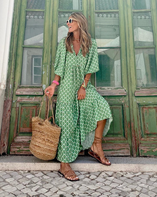 Mira Bloom – Elegantes Boho-Kleid
