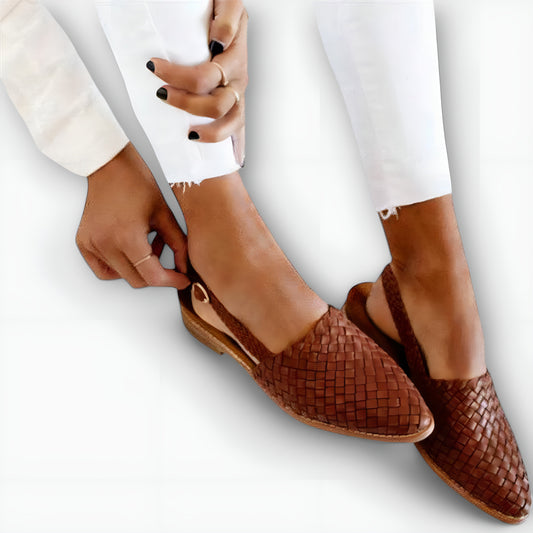 Selina - Handgewebte elegante Loafer