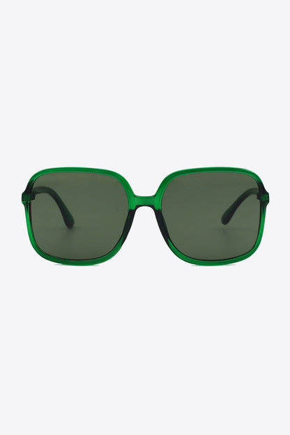 Eckige Sonnenbrille aus Polycarbonat