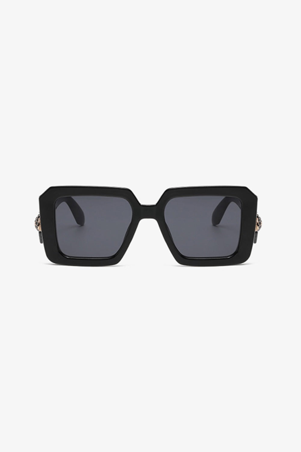 Modische Square-Sonnenbrille mit Polycarbonatgestell