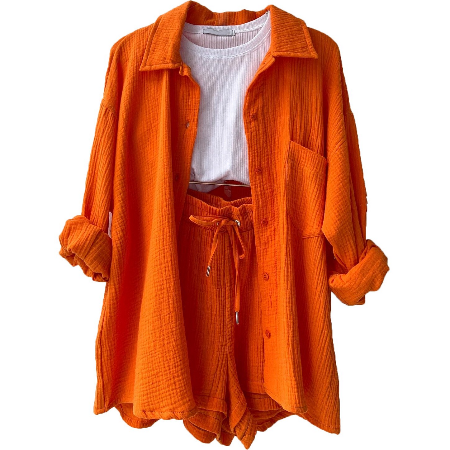 Amelie- Lässiges Baumwoll-Loungewear-Set