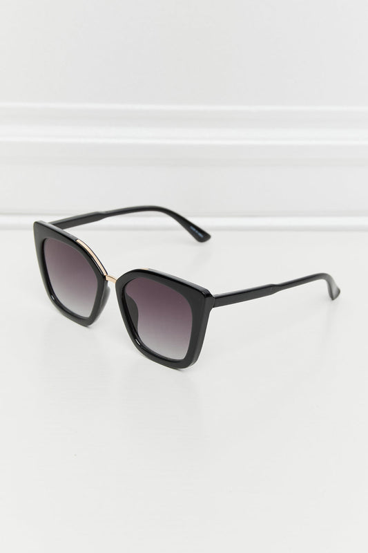 Cat-Eye-Sonnenbrille aus Polycarbonat