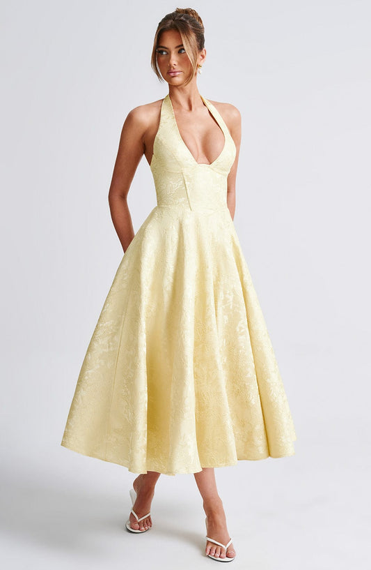 Sharon- Halsband Midkleid